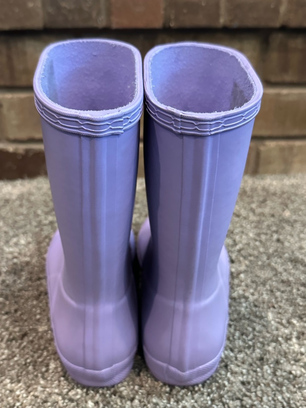 Hunter Kids First Classic Rain Boots Purple Lilac Size US 1 - Picture 3 of 6